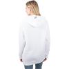 imageUltra Game Womens NFL Official Super Soft Tie Neck Hoodie SweatshirtWhite