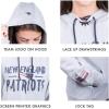 imageUltra Game Womens NFL Official Super Soft Tie Neck Hoodie SweatshirtWhite
