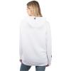 imageUltra Game Womens NFL Official Super Soft Tie Neck Hoodie SweatshirtWhite