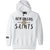 imageUltra Game Womens NFL Official Super Soft Tie Neck Hoodie SweatshirtWhite