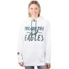 imageUltra Game Womens NFL Official Super Soft Tie Neck Hoodie SweatshirtWhite