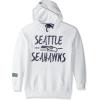 imageUltra Game Womens NFL Official Super Soft Tie Neck Hoodie SweatshirtWhite