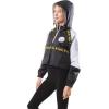 imageUltra Game Womens Quarter Zip Hoodie Windbreaker Play Action JacketCrop Top