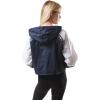 imageUltra Game Womens Quarter Zip Hoodie Windbreaker Play Action JacketCrop Top