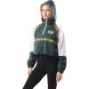 imageUltra Game Womens Quarter Zip Hoodie Windbreaker Play Action JacketLarge