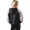 imageUltra Game Womens Quarter Zip Hoodie Windbreaker Play Action JacketXlarge