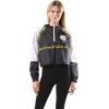 imageUltra Game Womens Quarter Zip Hoodie Windbreaker Play Action JacketXlarge