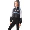 imageUltra Game Womens Quarter Zip Hoodie Windbreaker Play Action JacketXlarge