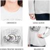 imageUltra Game Womens Super Soft Sleepwear Lounge ShirtHeather Gray