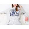imageUltra Game Womens Super Soft Sleepwear Lounge ShirtHeather Gray
