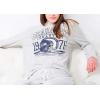 imageUltra Game Womens Super Soft Sleepwear Lounge ShirtHeather Gray