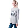 imageUltra Game Womens Super Soft Sleepwear Lounge ShirtHeather Gray