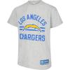 imageUltra Game Youth NFL Official Super Soft 2 Pack TShirt SetTeam ColorHeather Gray
