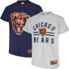 imageUltra Game Youth NFL Official Super Soft 2 Pack TShirt SetTeam ColorHeather Gray