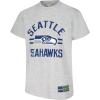 imageUltra Game Youth NFL Official Super Soft 2 Pack TShirt SetTeam ColorHeather Gray