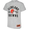 imageUltra Game Youth NFL Official Super Soft 2 Pack TShirt SetTeam ColorHeather Gray