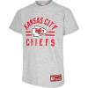 imageUltra Game Youth NFL Official Super Soft 2 Pack TShirt SetTeam ColorHeather Gray