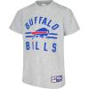 imageUltra Game Youth NFL Official Super Soft 2 Pack TShirt SetTeam ColorHeather Gray