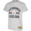 imageUltra Game Youth NFL Official Super Soft 2 Pack TShirt SetTeam ColorHeather Gray
