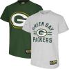 imageUltra Game Youth NFL Official Super Soft 2 Pack TShirt SetTeam ColorHeather Gray
