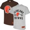 imageUltra Game Youth NFL Official Super Soft 2 Pack TShirt SetTeam ColorHeather Gray