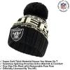 imageUltra Game Youth NFL Official Super Soft Cable Knit Winter Beanie Knit Hat with Extra Warm Touch Screen GlovesBlack