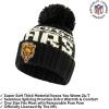 imageUltra Game Youth NFL Official Super Soft Cable Knit Winter Beanie Knit Hat with Extra Warm Touch Screen GlovesBlack