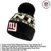 imageUltra Game Youth NFL Official Super Soft Cable Knit Winter Beanie Knit Hat with Extra Warm Touch Screen GlovesBlack