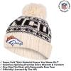 imageUltra Game Youth NFL Official Super Soft Cable Knit Winter Beanie Knit Hat with Extra Warm Touch Screen GlovesNatural