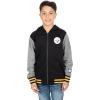 imageUltra Game Youth NFL Official Super Soft Full Zip Varsity Hoodie SweatshirtTeam Color 2023