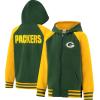 imageUltra Game Youth NFL Official Super Soft Full Zip Varsity Hoodie SweatshirtTeam Color 2024