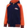 imageUltra Game Youth NFL Official Super Soft Full Zip Varsity Hoodie SweatshirtTeam Color 2024