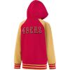imageUltra Game Youth NFL Official Super Soft Full Zip Varsity Hoodie SweatshirtTeam Color 2024