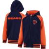 imageUltra Game Youth NFL Official Super Soft Full Zip Varsity Hoodie SweatshirtTeam Color 2024