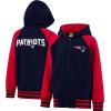 imageUltra Game Youth NFL Official Super Soft Full Zip Varsity Hoodie SweatshirtTeam Color 2024