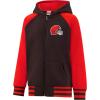 imageUltra Game Youth NFL Official Super Soft Full Zip Varsity Hoodie SweatshirtTeam Color 2024