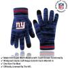 imageUltra Game Youth NFL Official Super Soft Marl Knit Winter Beanie Knit Hat with Extra Warm Touch Screen GlovesTeam Color