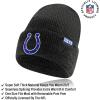 imageUltra Game Youth NFL Official Super Soft Marl Knit Winter Beanie Knit Hat with Extra Warm Touch Screen GlovesTeam Color