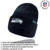 imageUltra Game Youth NFL Official Super Soft Marl Knit Winter Beanie Knit Hat with Extra Warm Touch Screen GlovesTeam Color