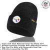 imageUltra Game Youth NFL Official Super Soft Marl Knit Winter Beanie Knit Hat with Extra Warm Touch Screen GlovesTeam Color