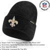 imageUltra Game Youth NFL Official Super Soft Marl Knit Winter Beanie Knit Hat with Extra Warm Touch Screen GlovesTeam Color