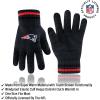 imageUltra Game Youth NFL Official Super Soft Marl Knit Winter Beanie Knit Hat with Extra Warm Touch Screen GlovesTeam Color
