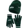 imageUltra Game Youth NFL Official Super Soft Marl Knit Winter Beanie Knit Hat with Extra Warm Touch Screen GlovesTeam Color