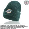 imageUltra Game Youth NFL Official Super Soft Marl Knit Winter Beanie Knit Hat with Extra Warm Touch Screen GlovesTeam Color