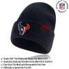 imageUltra Game Youth NFL Official Super Soft Marl Knit Winter Beanie Knit Hat with Extra Warm Touch Screen GlovesTeam Color