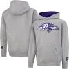 imageUltra Game Youth NFL Official Super Soft Premium Hoodie SweatshirtHeather Gray