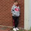 imageUltra Game Youth NFL Official Super Soft Premium Hoodie SweatshirtHeather Gray