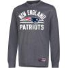 imageUltra Game Youth NFL Official Super Soft Supreme Long Sleeve TShirtHeather Charcoal