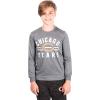 imageUltra Game Youth NFL Official Super Soft Supreme Long Sleeve TShirtHeather Charcoal