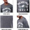 imageUltra Game Youth NFL Official Super Soft Supreme Long Sleeve TShirtHeather Charcoal